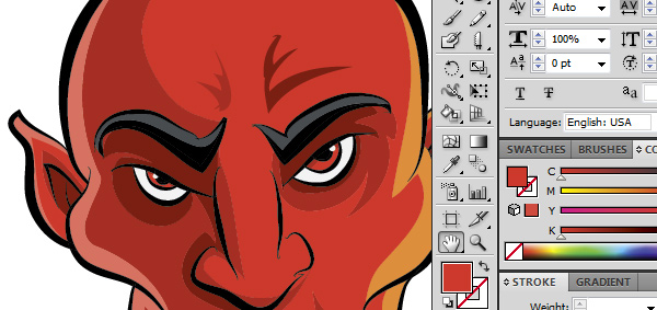 Ultimate Inking and Coloring Tutorial for Adobe Illustrator | Beats Digging  Ditches - Custom Product Packaging Design
