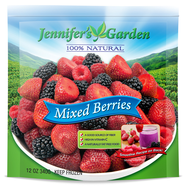 Mixed Berry Stand Up Pouch Jennifers Garden